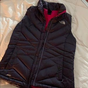 Purple North Face Vest